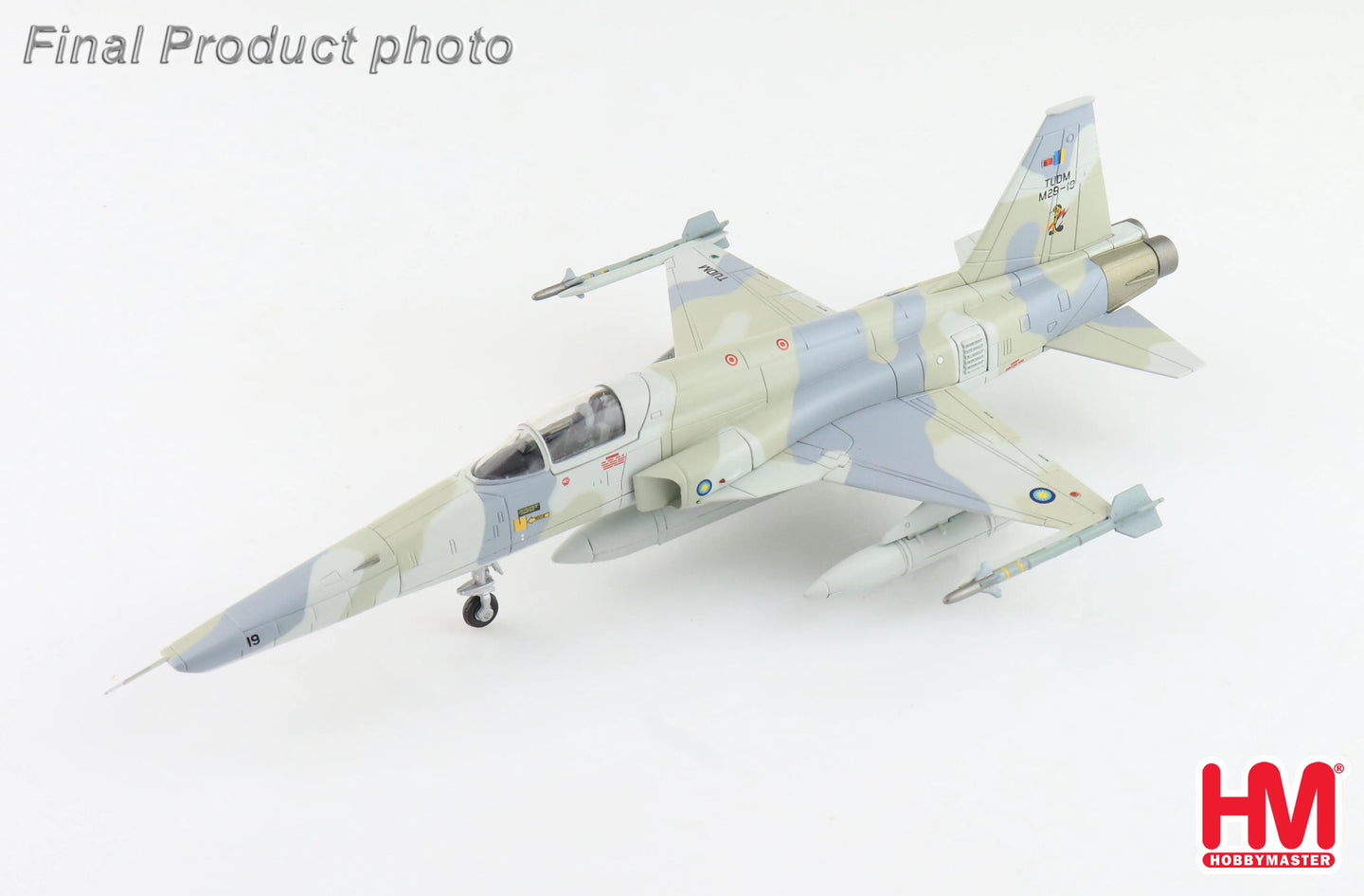 HOBBY MASTER RF-5E TIGER EYE M29-19 NO. 11 SKN TUDM 1980'S