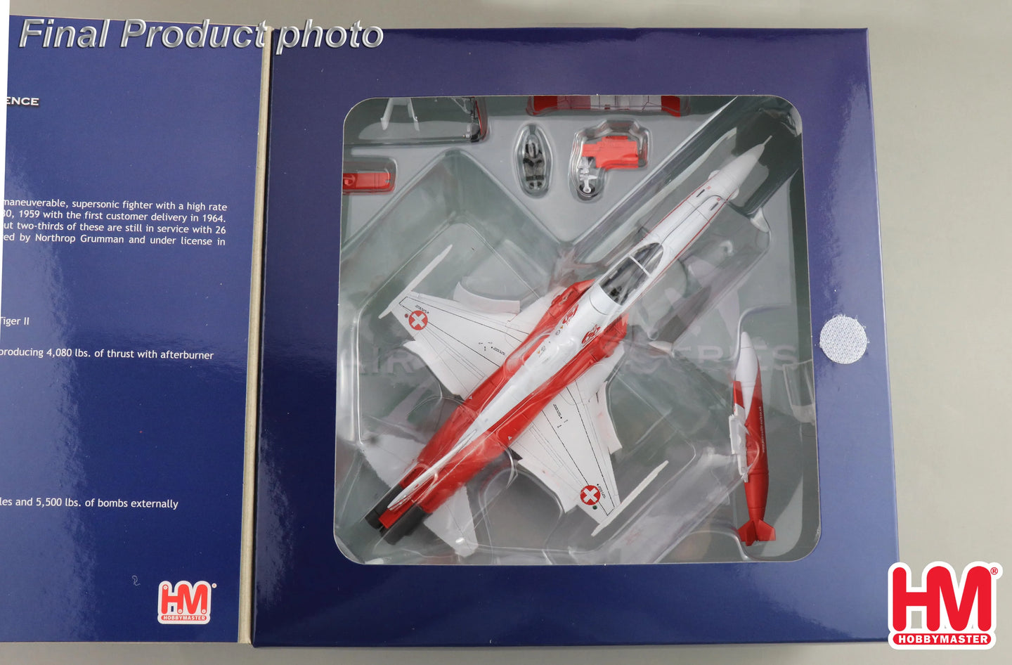 HOBBY MASTER F-5E TIGER II PATROUILLE SUISSE "60TH ANNIVERSARY" 2024