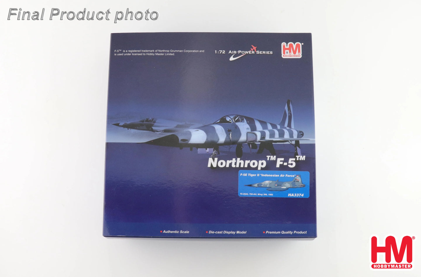 HOBBY MASTER F-5E TIGER II INDONESIAN AIR FORCE TS-0503 1985