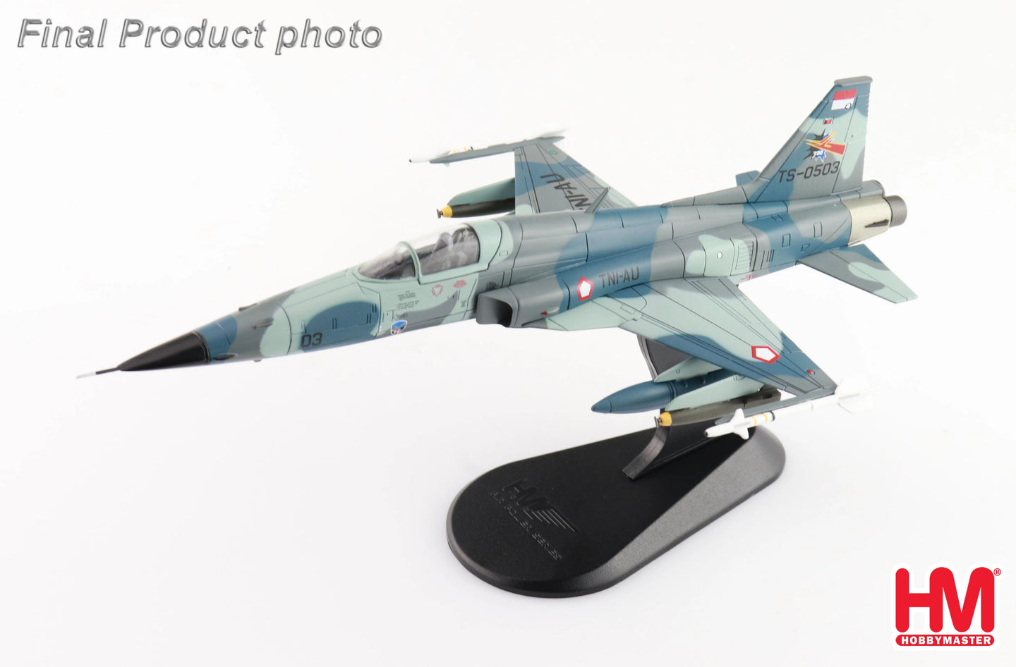 HOBBY MASTER F-5E TIGER II INDONESIAN AIR FORCE TS-0503 1985