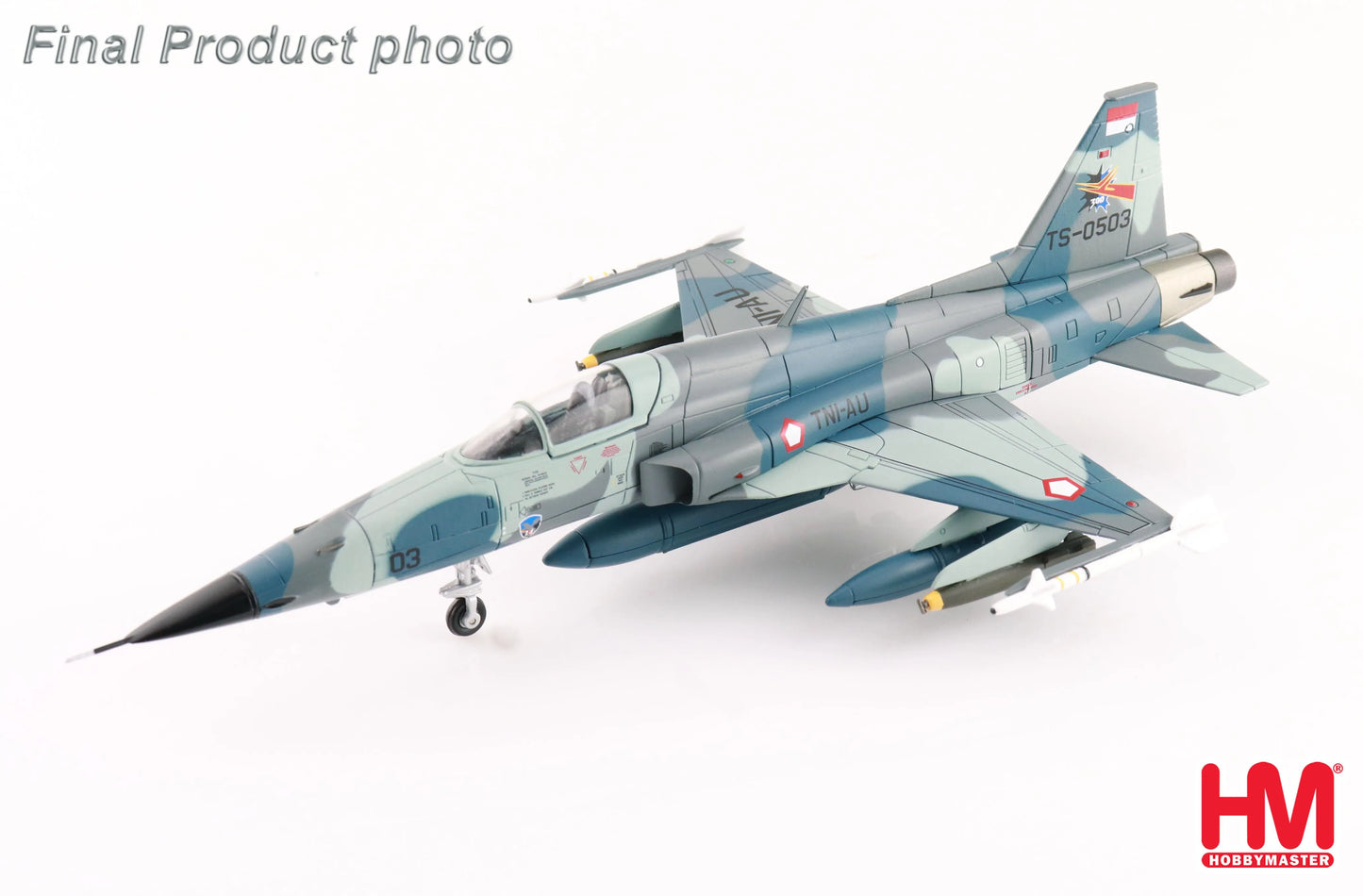 HOBBY MASTER F-5E TIGER II INDONESIAN AIR FORCE TS-0503 1985