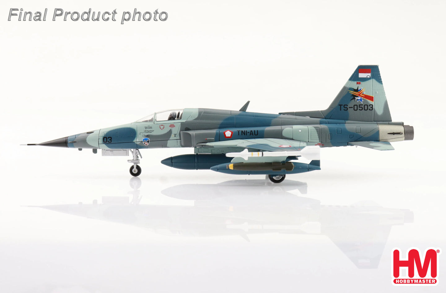 HOBBY MASTER F-5E TIGER II INDONESIAN AIR FORCE TS-0503 1985