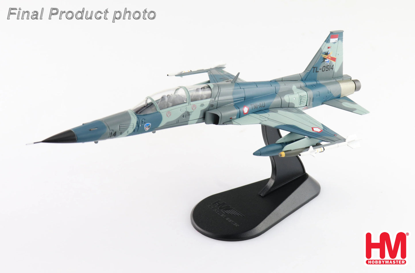 HOBBY MASTER F-5F TIGER II INDONESIAN AIR FORCE TL-0514 TNI-AU APRIL 1980