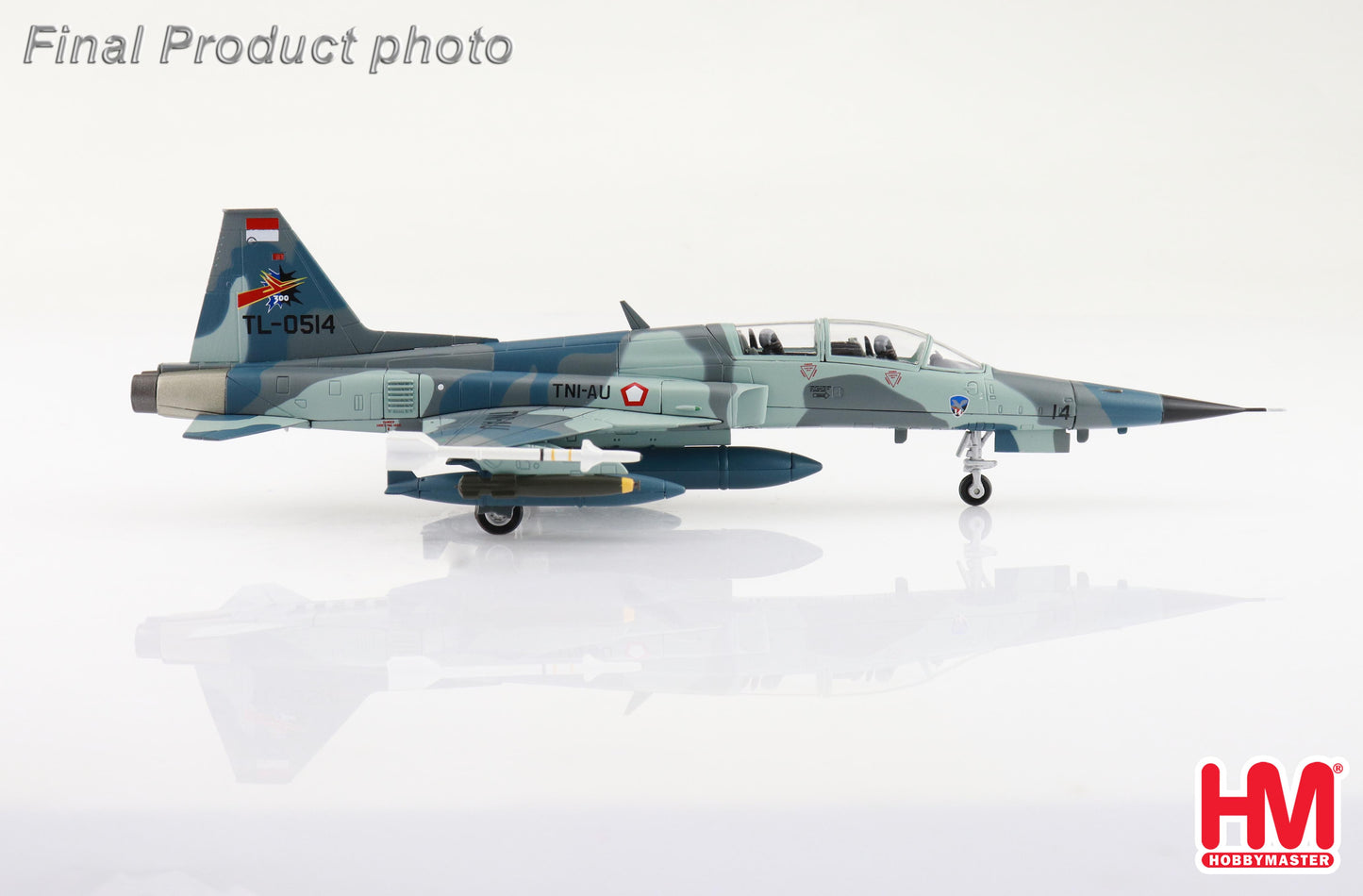 HOBBY MASTER F-5F TIGER II INDONESIAN AIR FORCE TL-0514 TNI-AU APRIL 1980