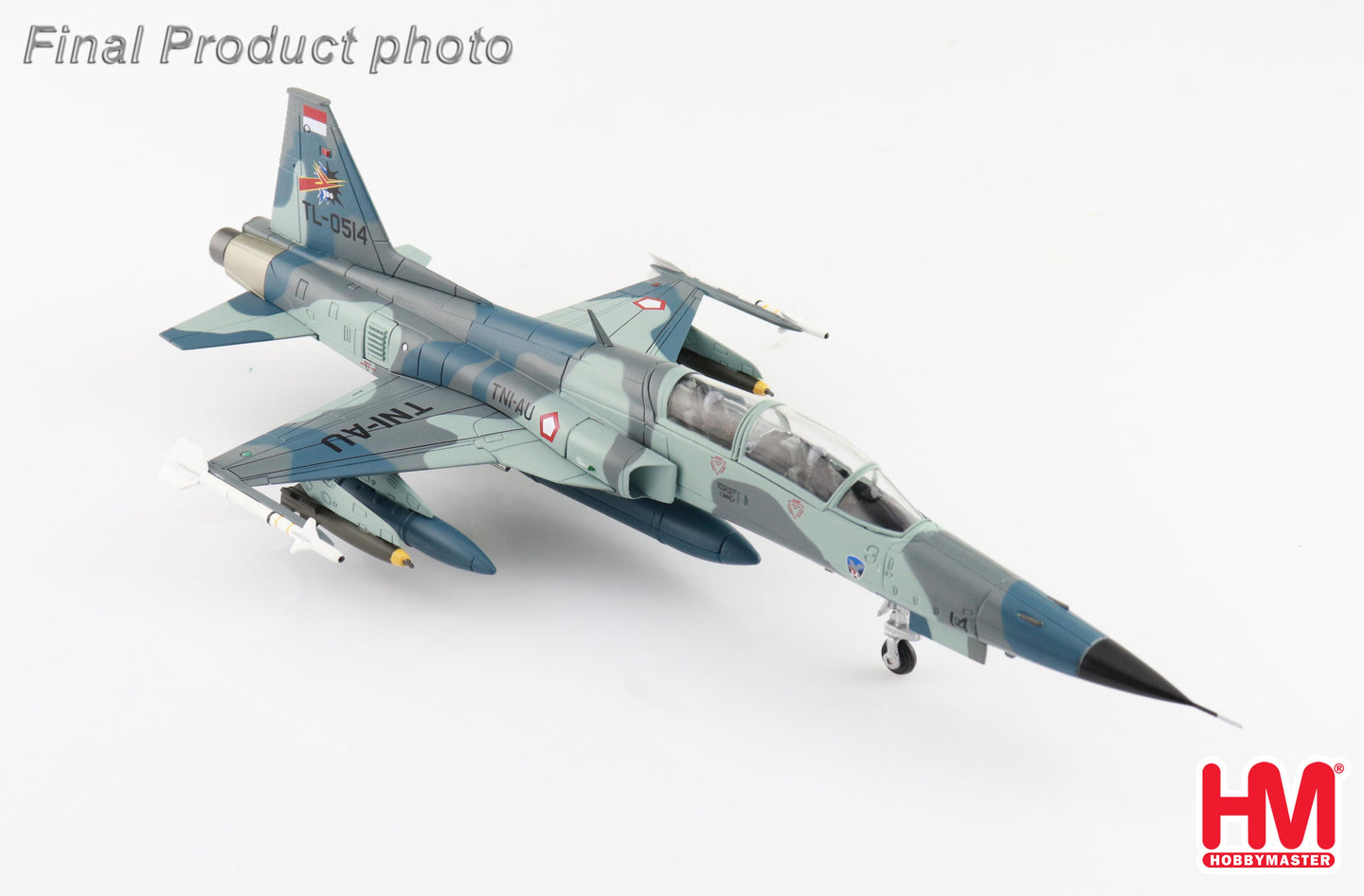 HOBBY MASTER F-5F TIGER II INDONESIAN AIR FORCE TL-0514 TNI-AU APRIL 1980