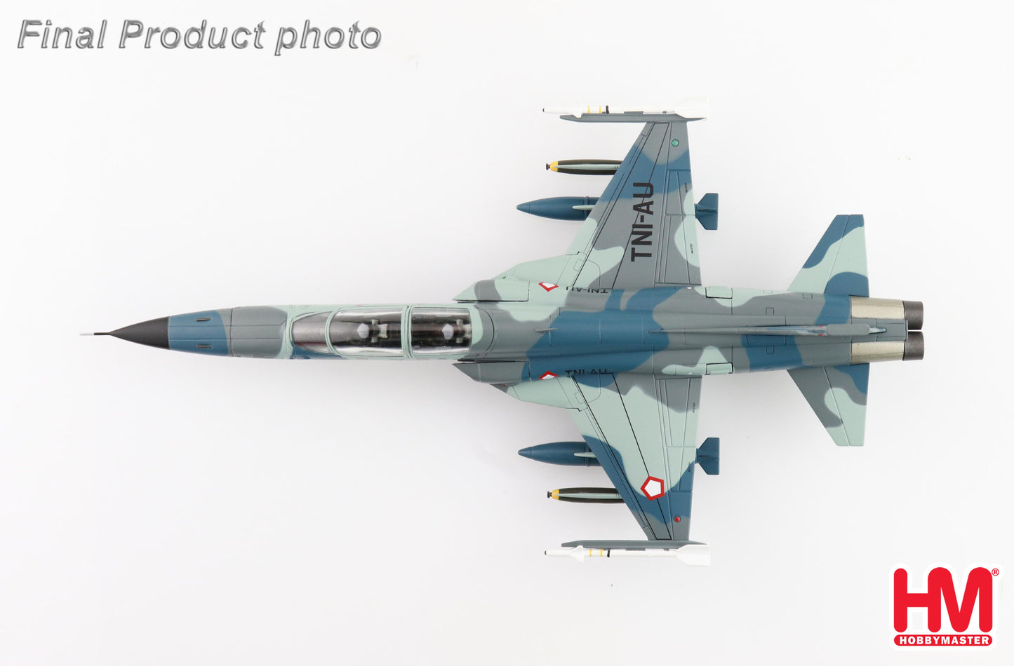 HOBBY MASTER F-5F TIGER II INDONESIAN AIR FORCE TL-0514 TNI-AU APRIL 1980