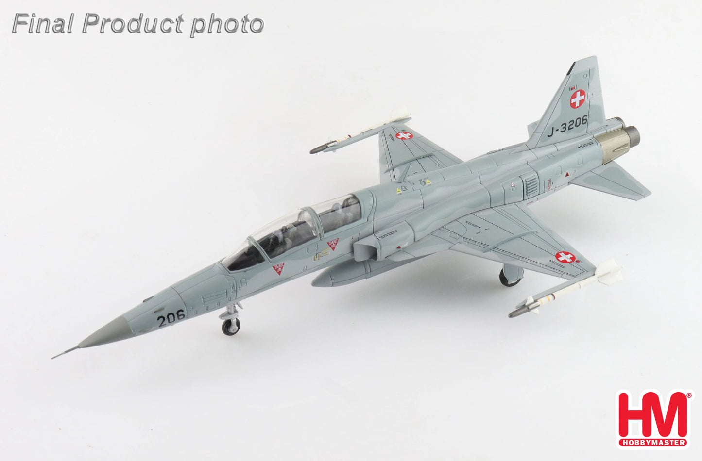 HOBBY MASTER F-5F TIGER IIJ-3206 STAFFEL 6 SWISS AIR FORCE