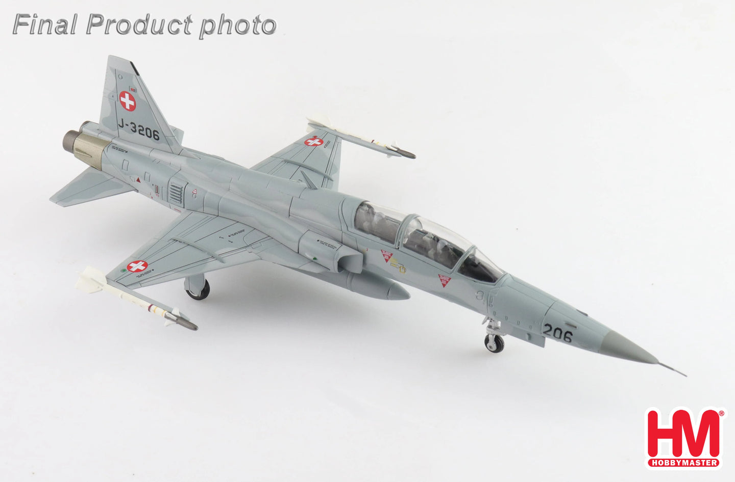 HOBBY MASTER F-5F TIGER IIJ-3206 STAFFEL 6 SWISS AIR FORCE