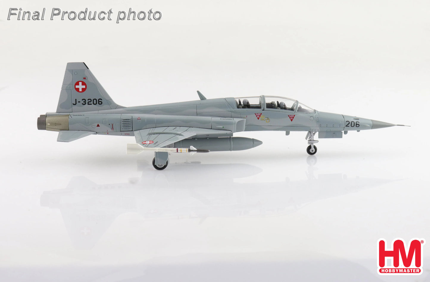 HOBBY MASTER F-5F TIGER IIJ-3206 STAFFEL 6 SWISS AIR FORCE