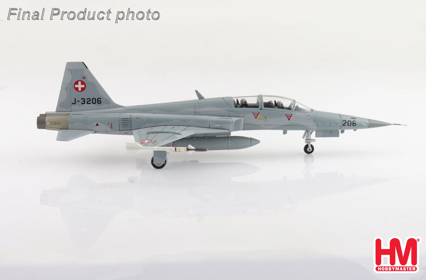 HOBBY MASTER F-5F TIGER IIJ-3206 STAFFEL 6 SWISS AIR FORCE