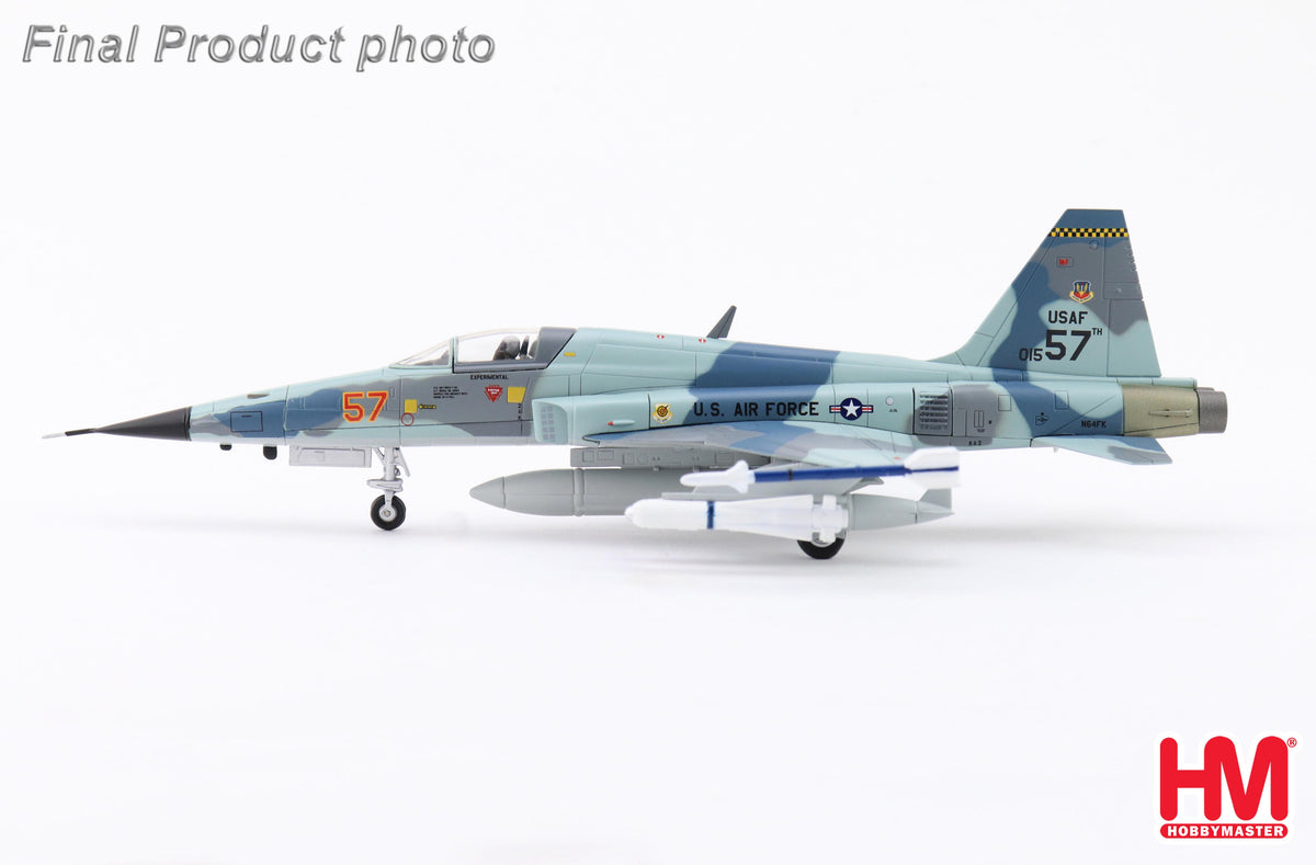 HOBBY MASTER F-5E AGGRESSOR USAF 01557 NELLIS AIR FORCE BASE APRIL 2025