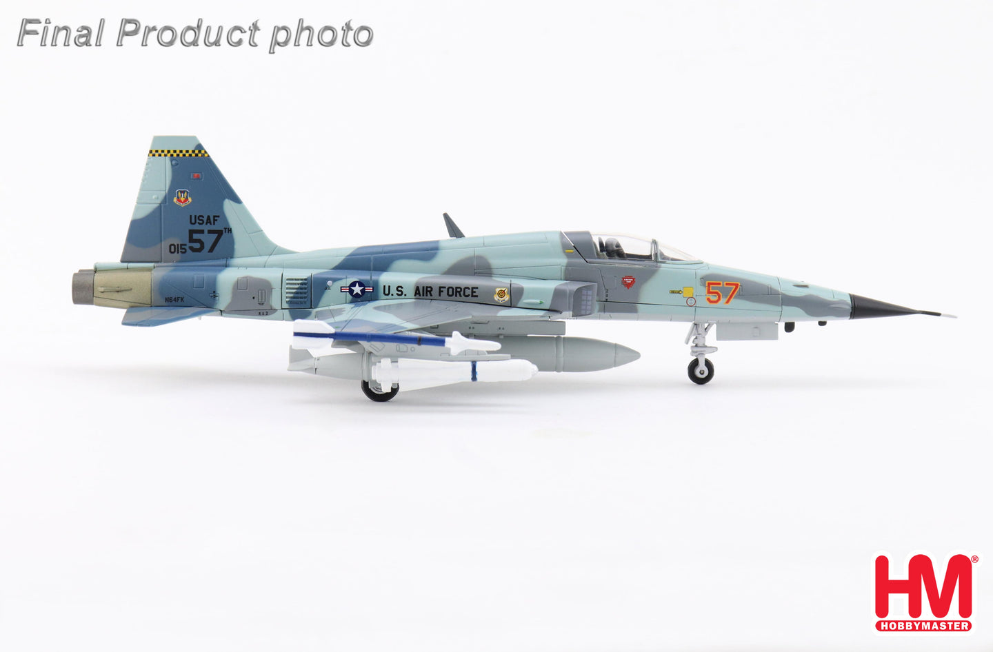 HOBBY MASTER F-5E AGGRESSOR USAF 01557 NELLIS AIR FORCE BASE APRIL 2025