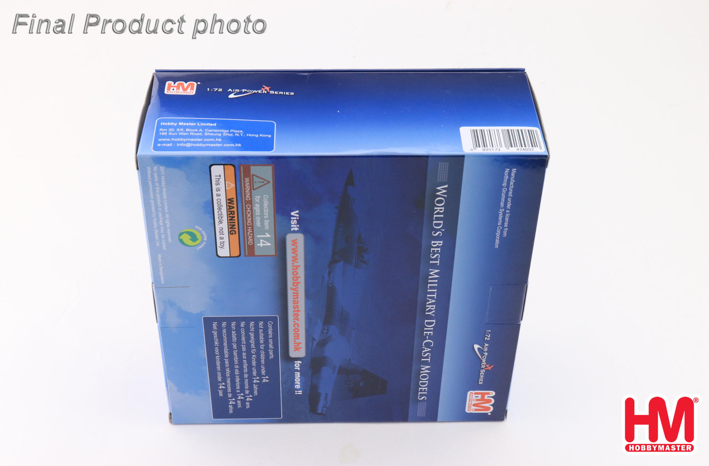 HOBBY MASTER F-5E AGGRESSOR USAF 01557 NELLIS AIR FORCE BASE APRIL 2025