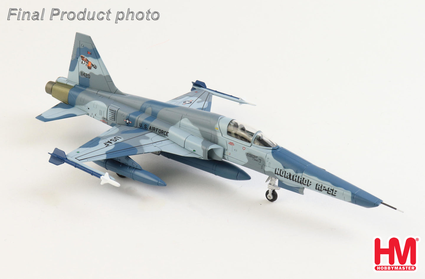 HOBBY MASTER RF-5E TIGER EYE USAF 11420 EDWARDS AIR FORCE BASE JANUARY 1979