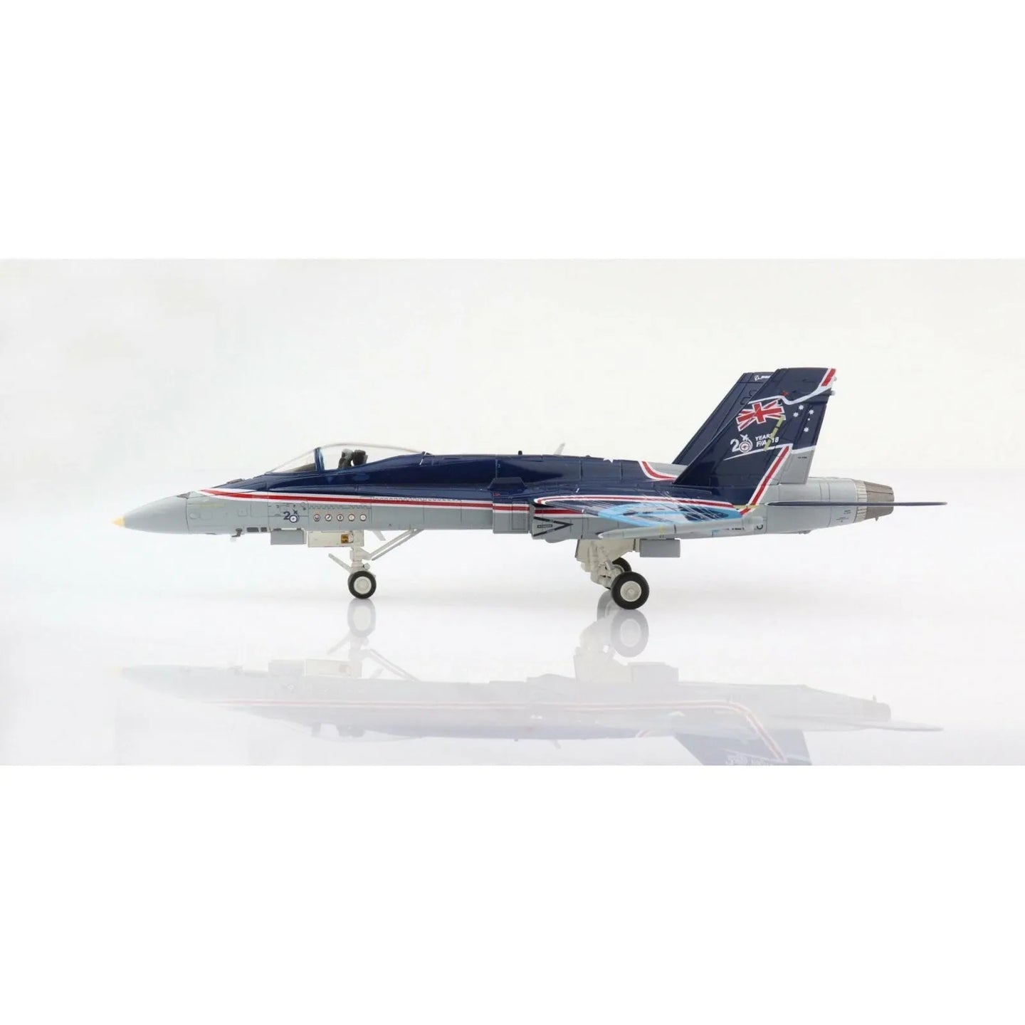 HOBBY MASTER F/A-18A HORNET RAAF No.75 SQN 20TH ANNIVERSARY 2005