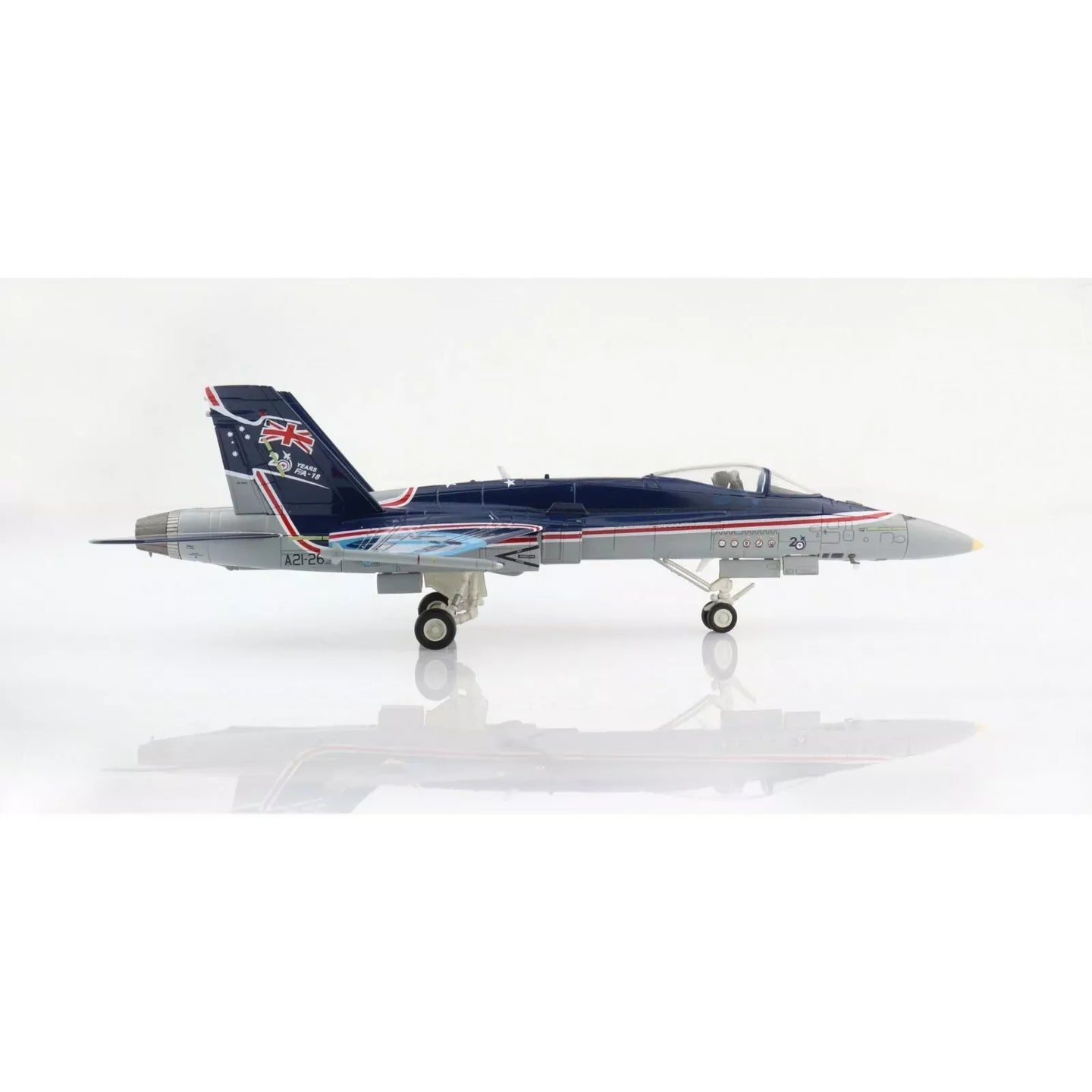 HOBBY MASTER F/A-18A HORNET RAAF No.75 SQN 20TH ANNIVERSARY 2005