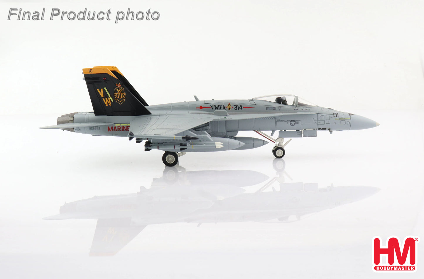 HOBBY MASTER F/A-18A HORNET 162442, VMFA-314, US MARINES, JUNE 2019