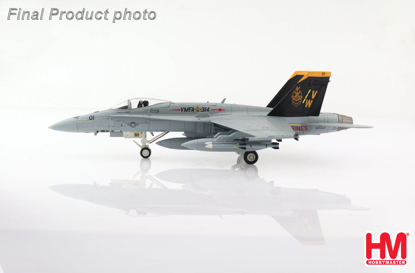 HOBBY MASTER F/A-18A HORNET 162442, VMFA-314, US MARINES, JUNE 2019
