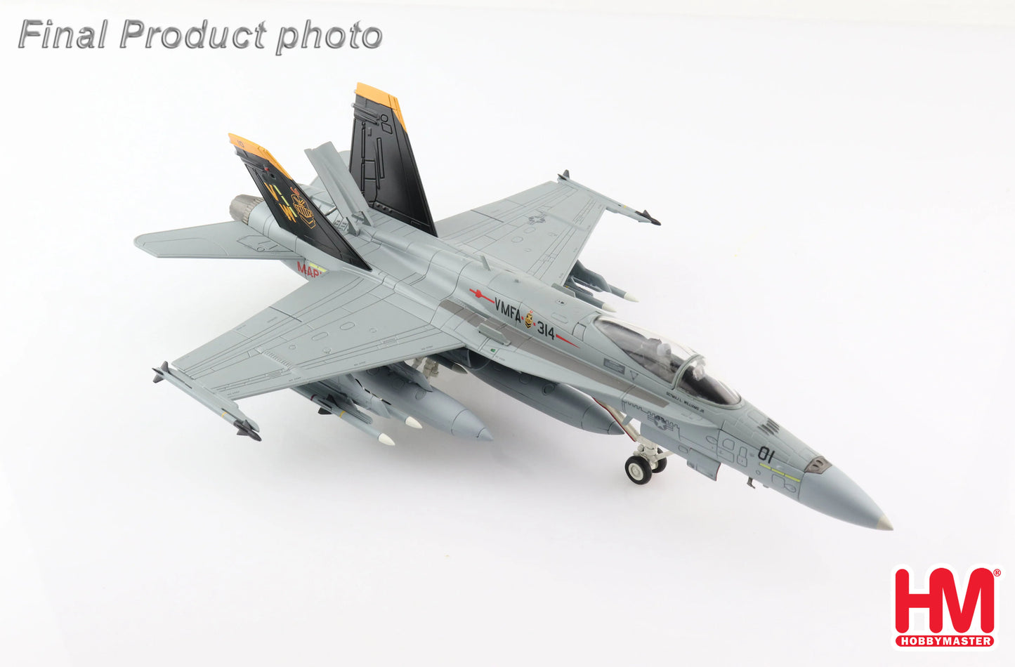HOBBY MASTER F/A-18A HORNET 162442, VMFA-314, US MARINES, JUNE 2019
