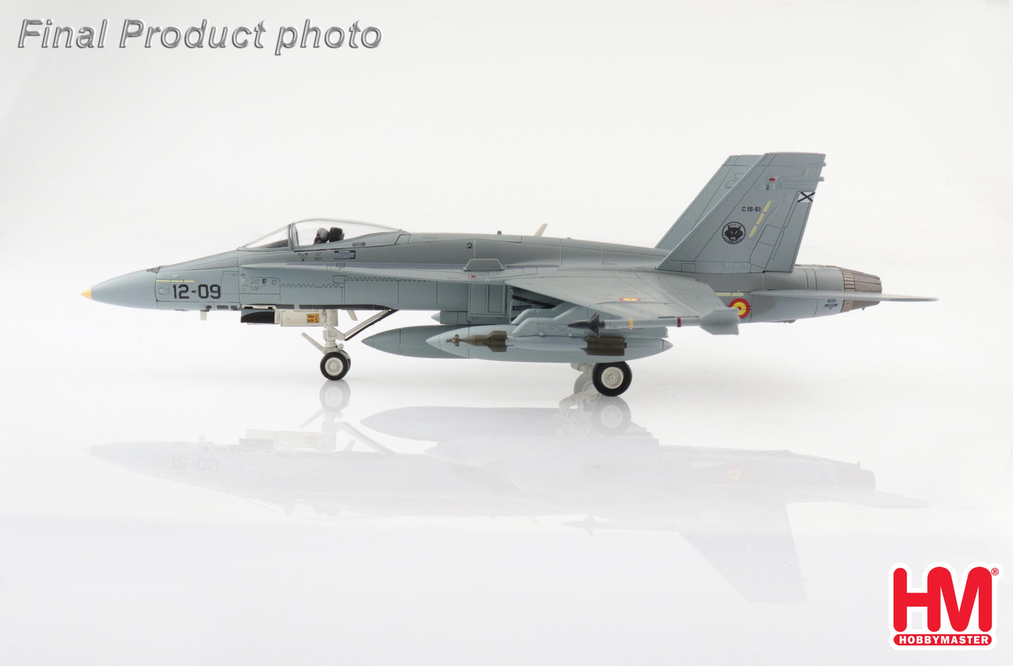 HOBBY MASTER EF-18A HORNET ALA 12 SPANISH AIR FORCE 2020