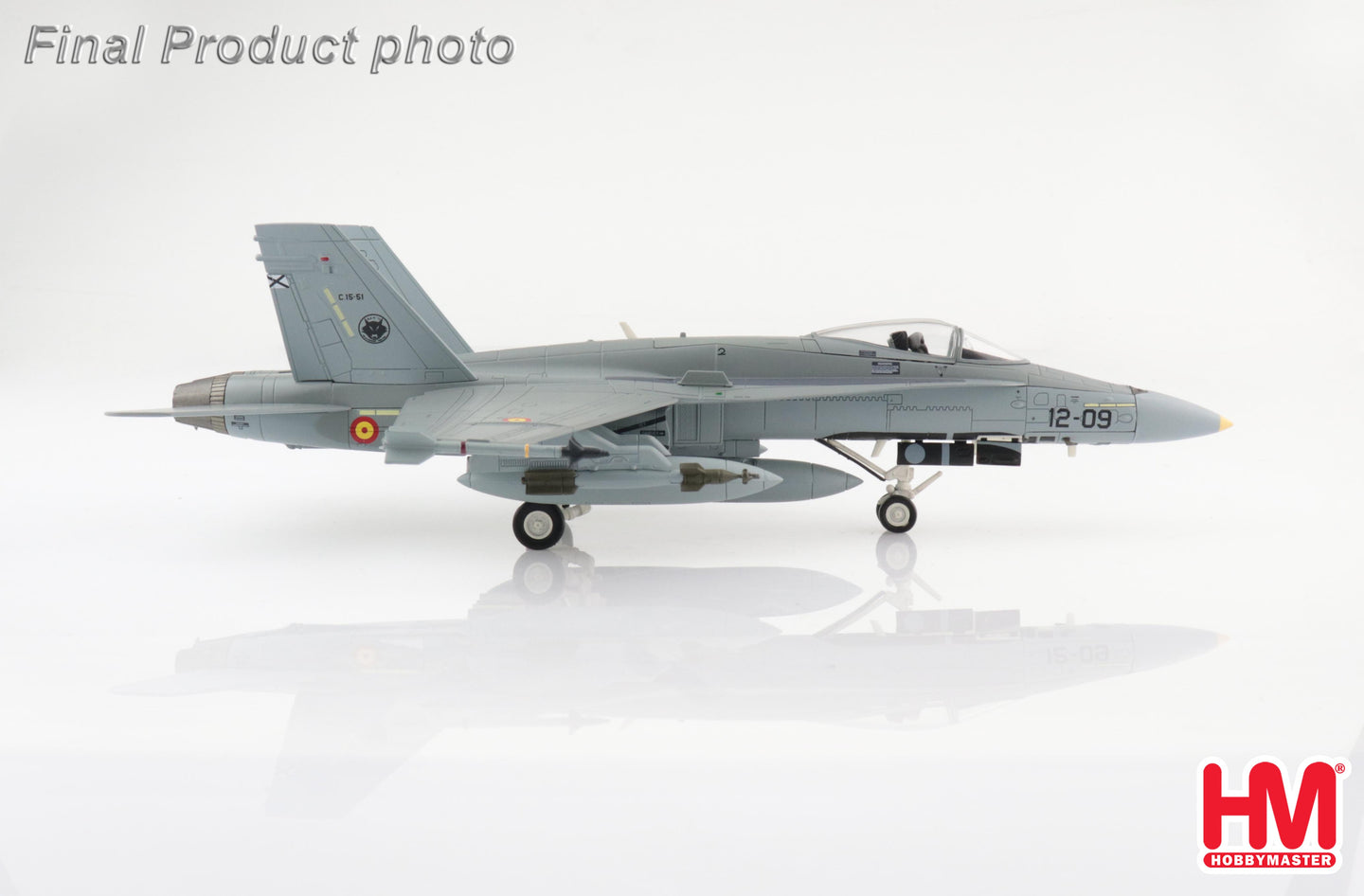 HOBBY MASTER EF-18A HORNET ALA 12 SPANISH AIR FORCE 2020