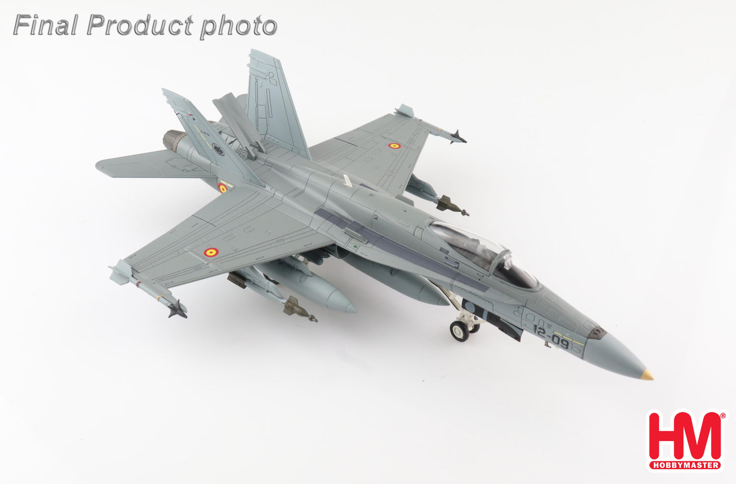 HOBBY MASTER EF-18A HORNET ALA 12 SPANISH AIR FORCE 2020
