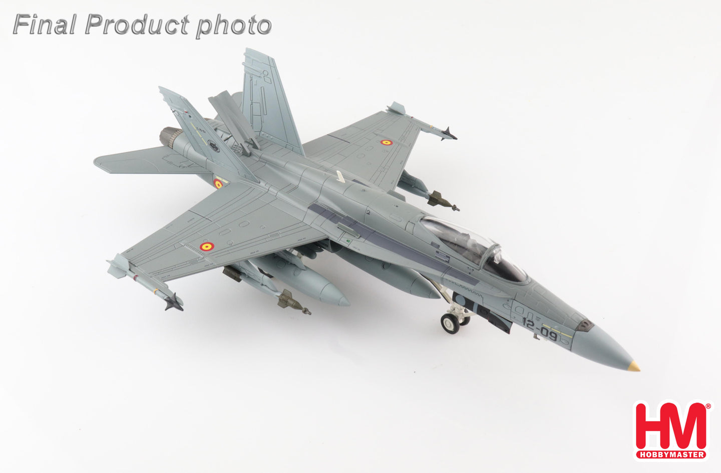 HOBBY MASTER EF-18A HORNET ALA 12 SPANISH AIR FORCE 2020