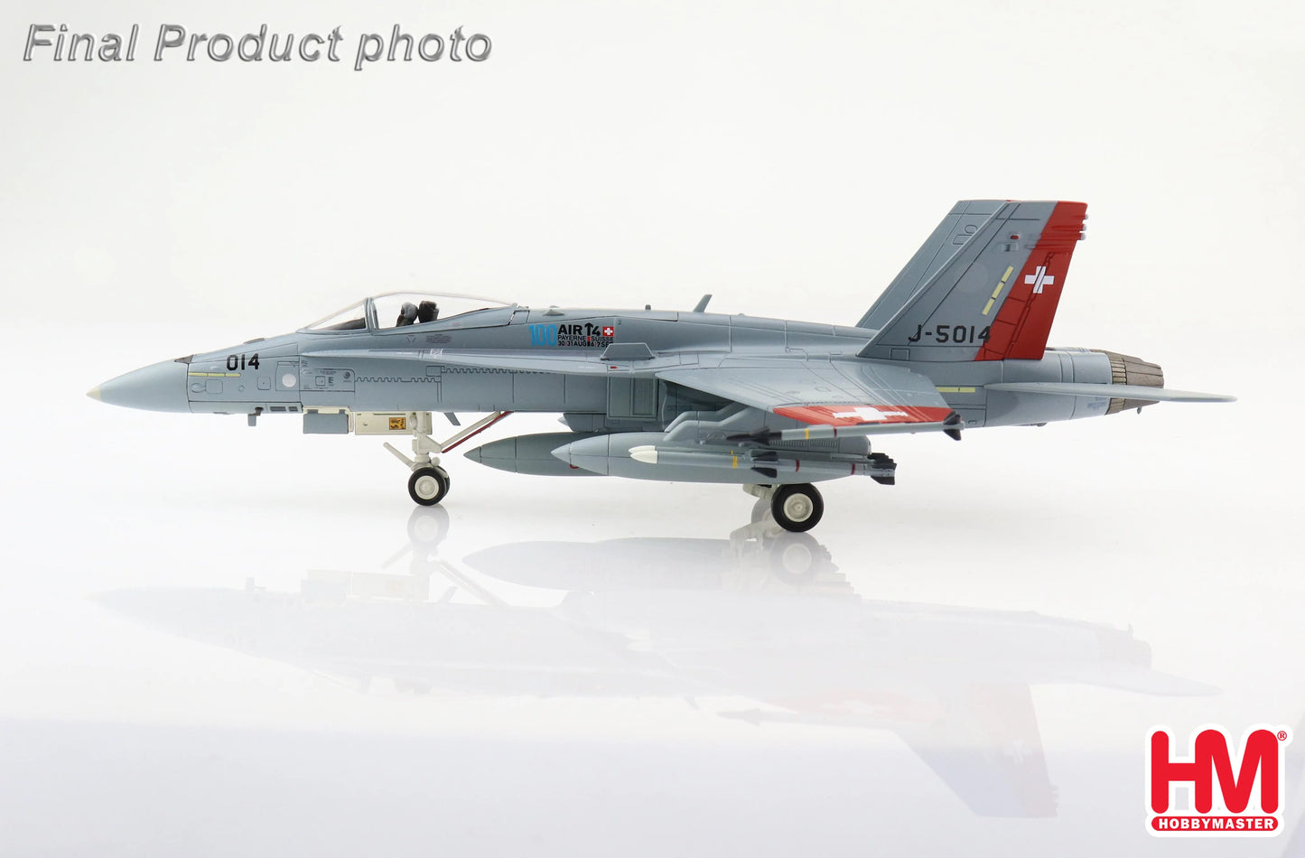 HOBBY MASTER F/A-18C HORNET J-5014, SWISS AIR FORCE, 2014