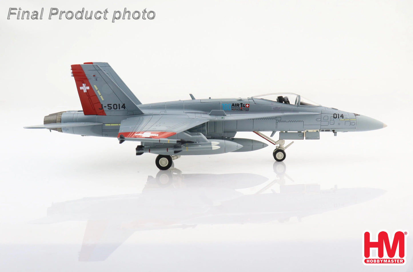 HOBBY MASTER F/A-18C HORNET J-5014, SWISS AIR FORCE, 2014