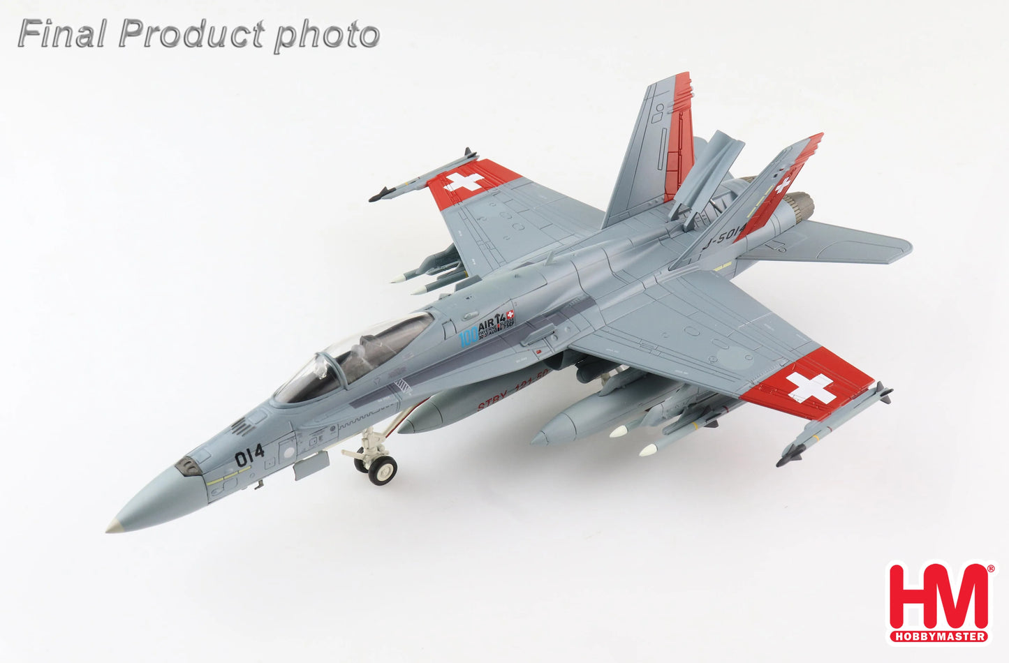 HOBBY MASTER F/A-18C HORNET J-5014, SWISS AIR FORCE, 2014