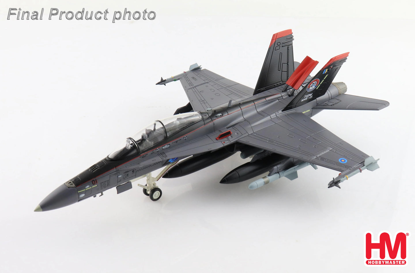 HOBBY MASTER F/A-18D HORNET M45-01 TUDM 2017 "20TH ANNIVERSARY SCHEME"