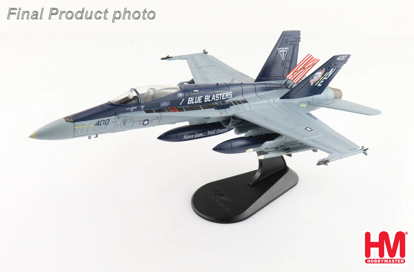 HOBBY MASTER F/A-18C 165217/NE-400 VFA 34 "BLUE BLASTERS" 2015