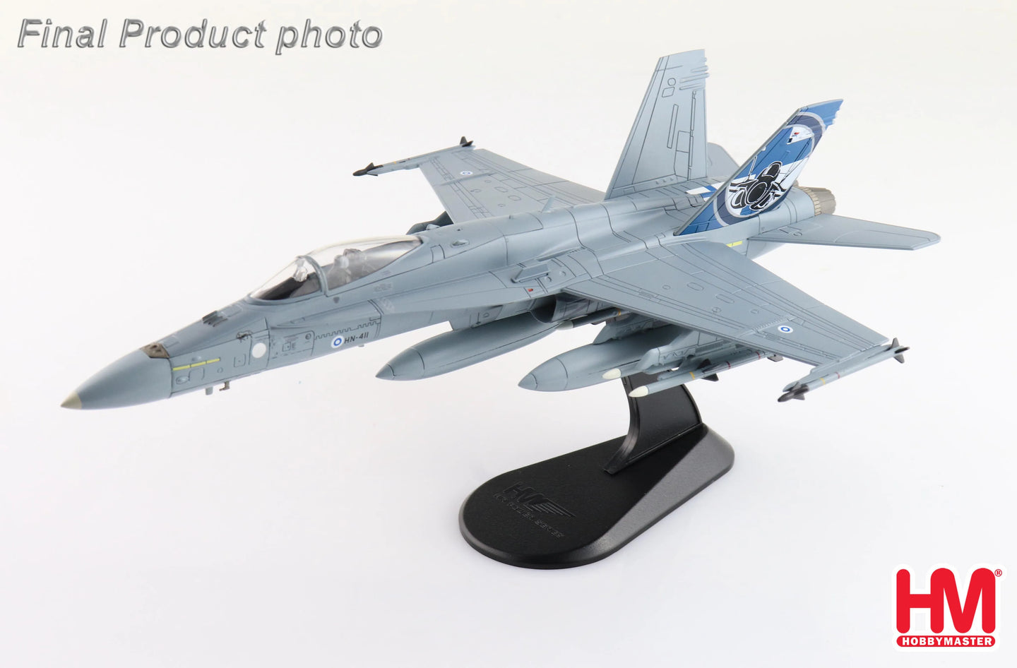 HOBBY MASTER F/A-18C FINNISH AIR FORCE HN-411 "FINNISH AIR FORCE RIAT" 2023 RAF FAIRFORD JULY 2023