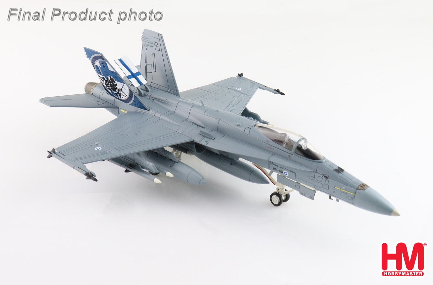 HOBBY MASTER F/A-18C FINNISH AIR FORCE HN-411 "FINNISH AIR FORCE RIAT" 2023 RAF FAIRFORD JULY 2023