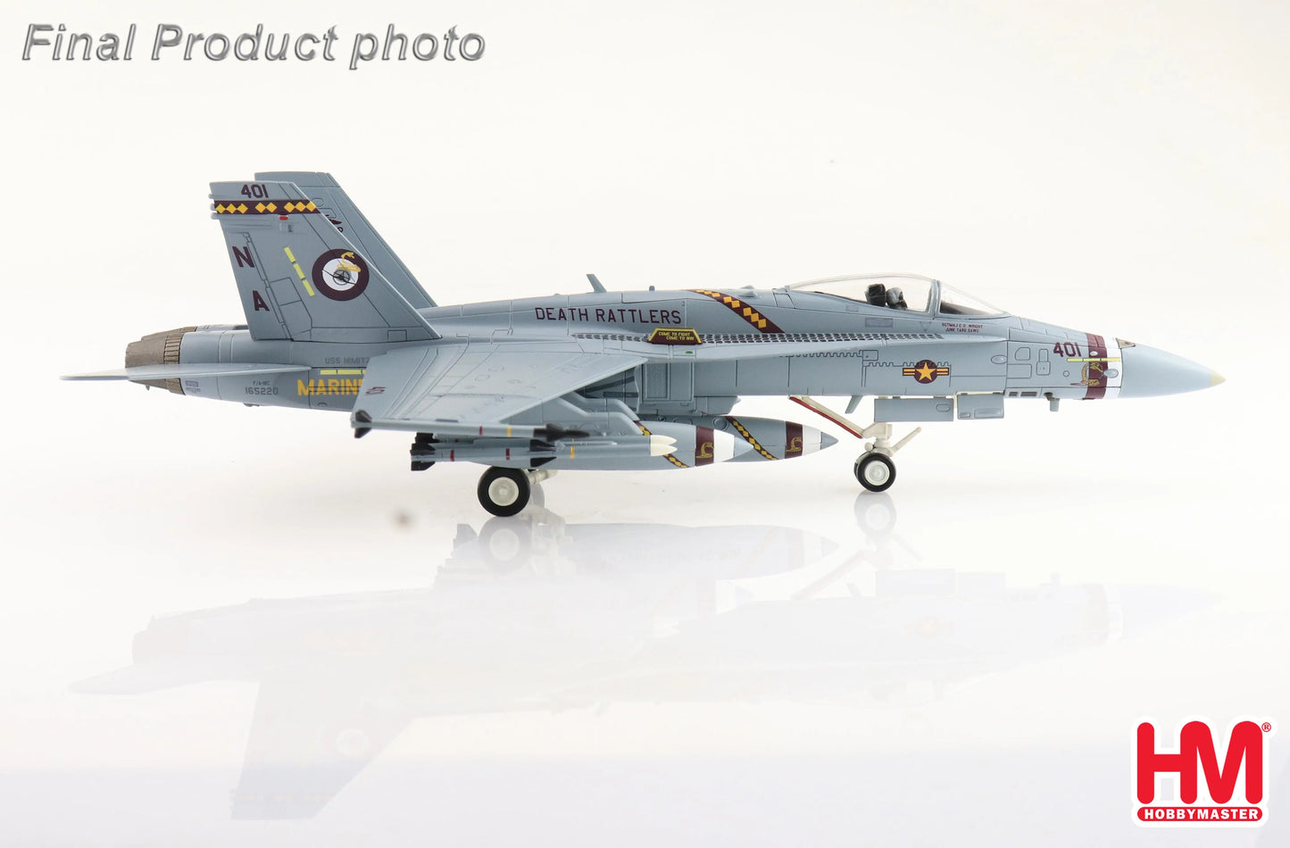 HOBBY MASTER F/A-18C DEATH RATTLERS 165220 VMFA-323 US MARINES 2021