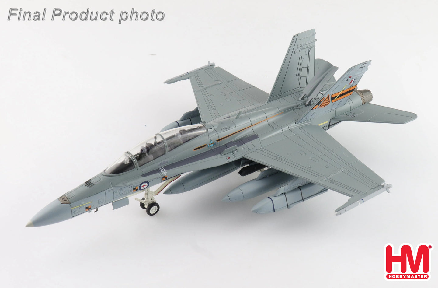 HOBBY MASTER F/A-18B HORNET "ARDU" A21-101 RAAF (WITH 2 X AGM-158)