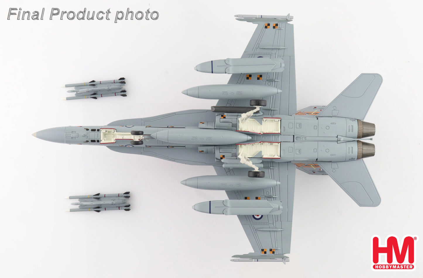 HOBBY MASTER F/A-18B HORNET "ARDU" A21-101 RAAF (WITH 2 X AGM-158)