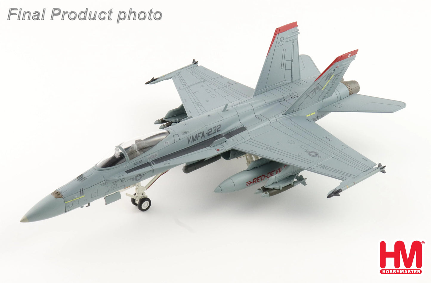 HOBBY MASTER F/A-18C "RED DEVILS" 165222 VMFA-232 NOV 2014