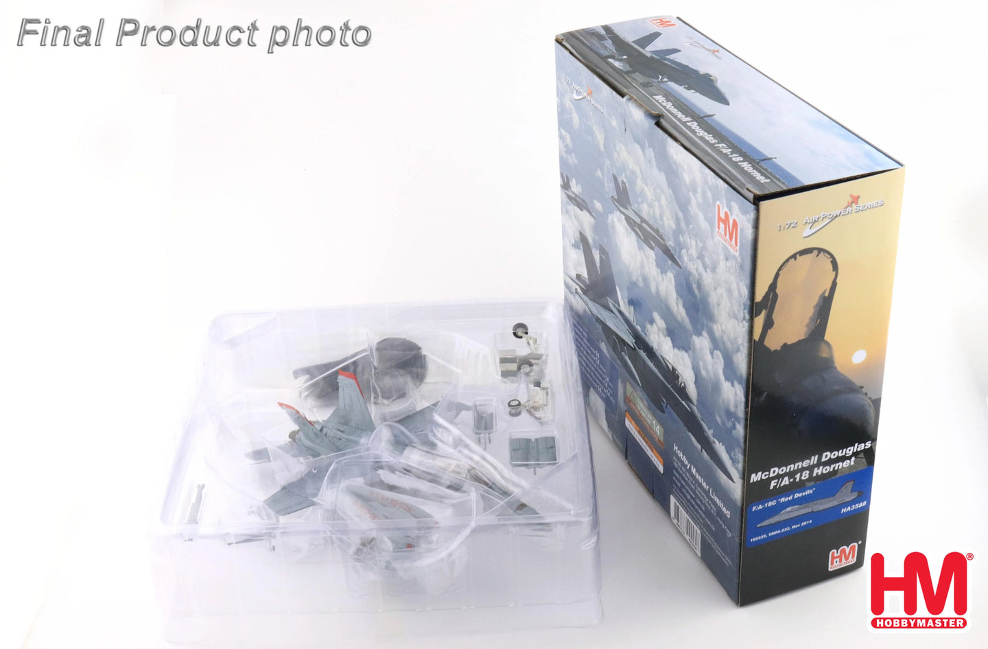 HOBBY MASTER F/A-18C "RED DEVILS" 165222 VMFA-232 NOV 2014