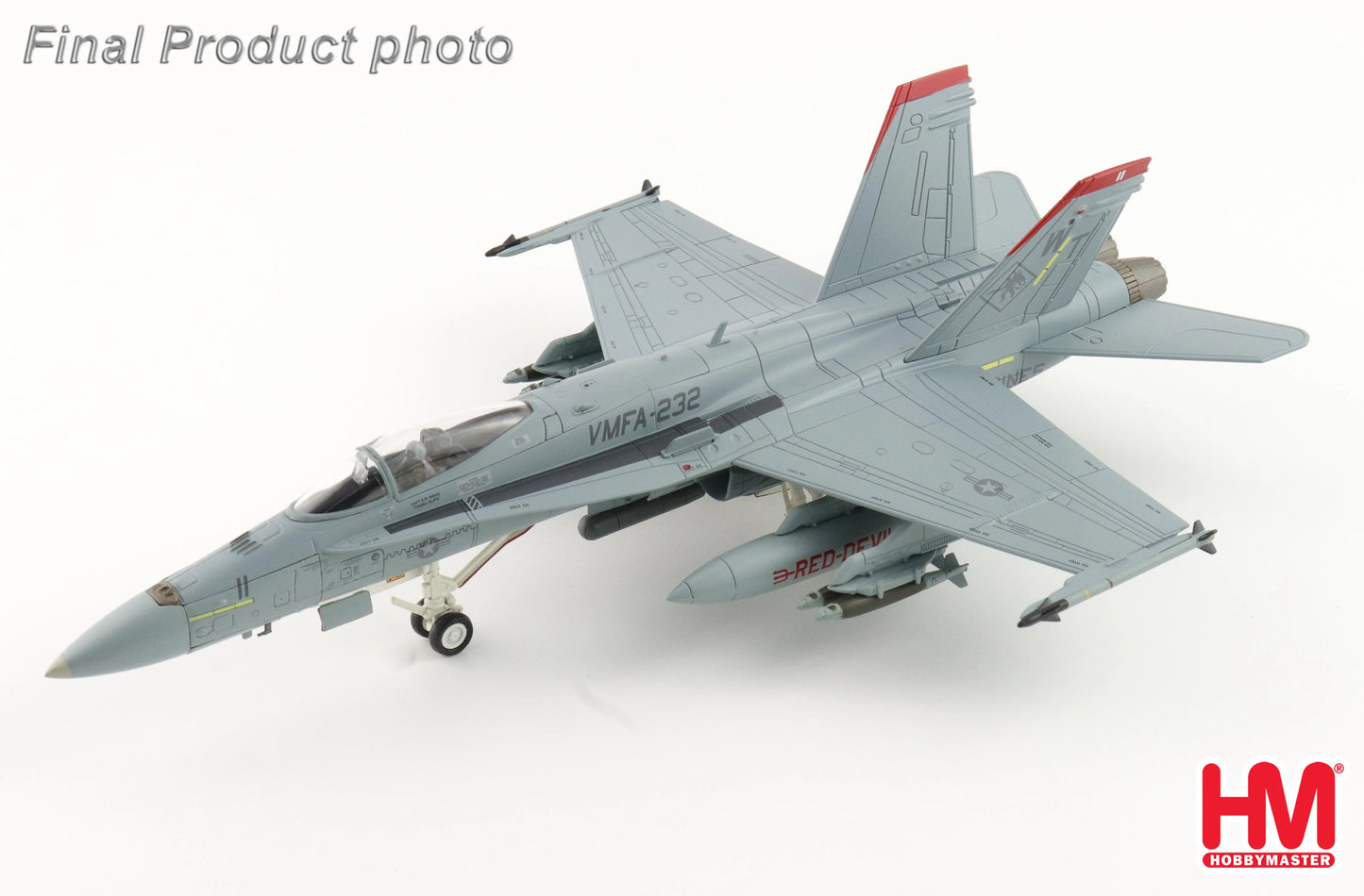 HOBBY MASTER F/A-18C "RED DEVILS" 165222 VMFA-232 NOV 2014