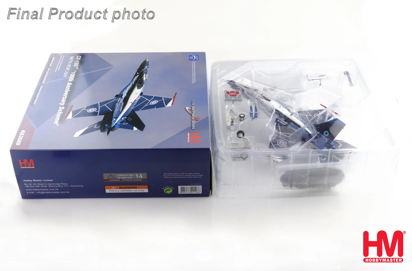 HOBBY MASTER CF-188 "100TH ANNIVERSARY SCHEME" 188774 RCAF 2024