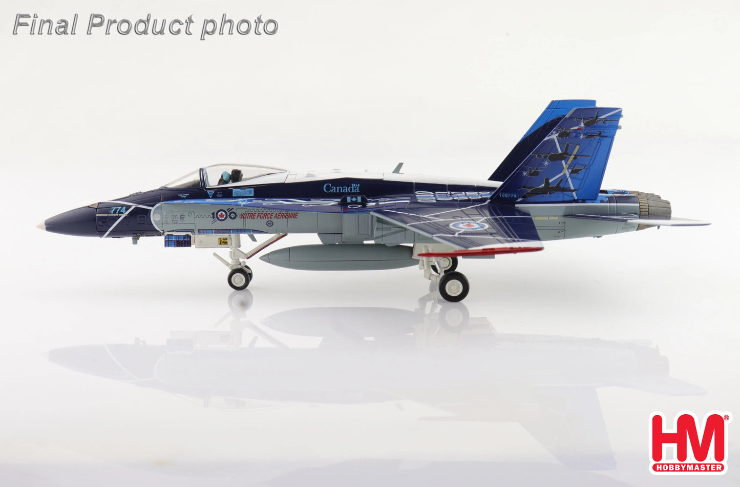 HOBBY MASTER CF-188 "100TH ANNIVERSARY SCHEME" 188774 RCAF 2024