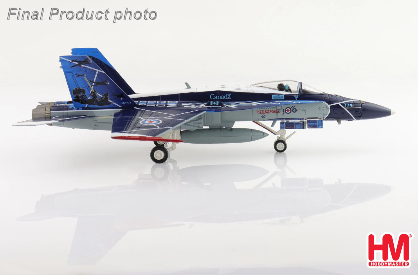 HOBBY MASTER CF-188 "100TH ANNIVERSARY SCHEME" 188774 RCAF 2024