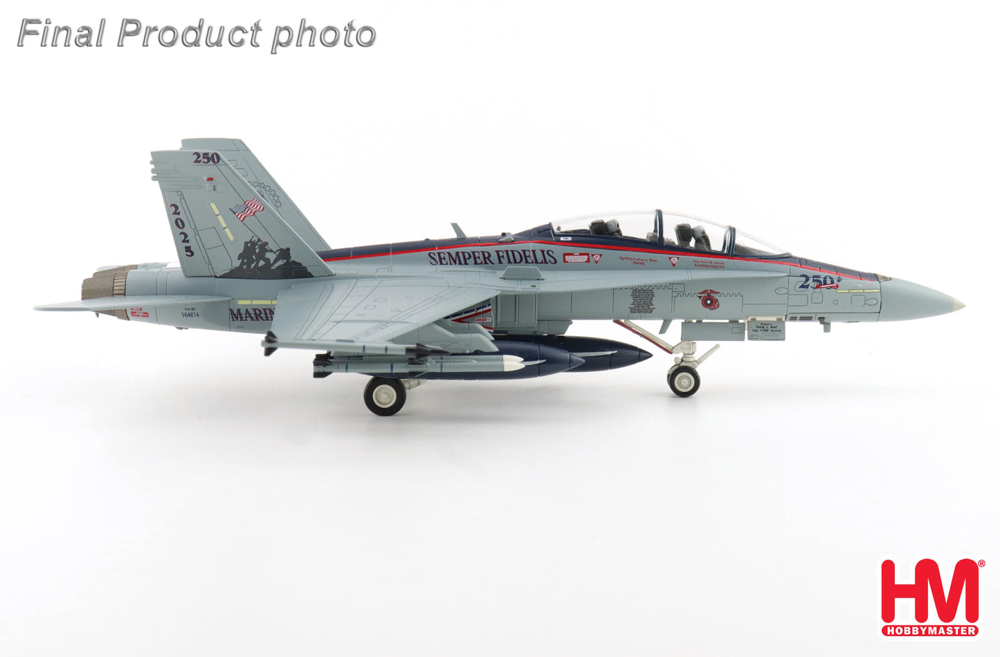 HOBBY MASTER F/A-18D US MARINES 164874 VMFA-112 "US MARINES 250 YEARS" 2025