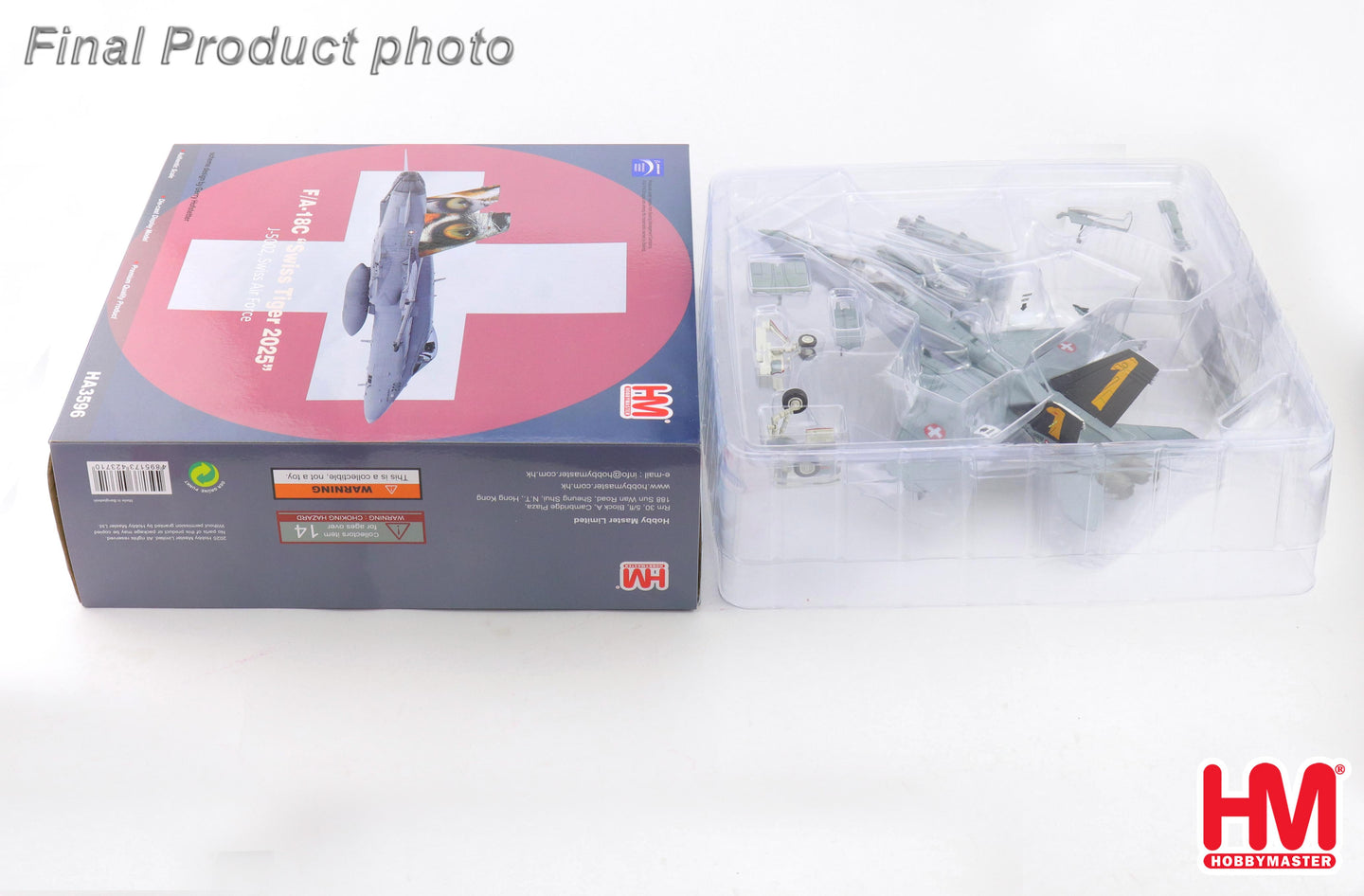 HOBBY MASTER F/A-18C SWISS AIR FORCE "SWISS TIGER 2025" J-5002