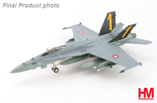 HOBBY MASTER F/A-18C SWISS AIR FORCE "SWISS TIGER 2025" J-5002