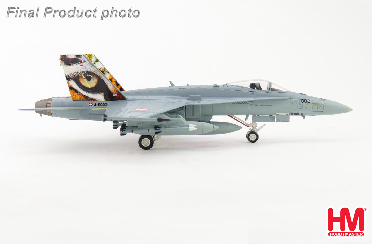 HOBBY MASTER F/A-18C SWISS AIR FORCE "SWISS TIGER 2025" J-5002