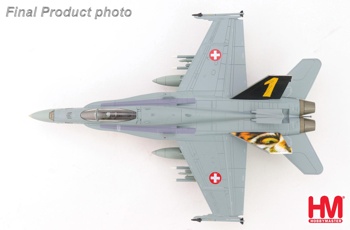 HOBBY MASTER F/A-18C SWISS AIR FORCE "SWISS TIGER 2025" J-5002