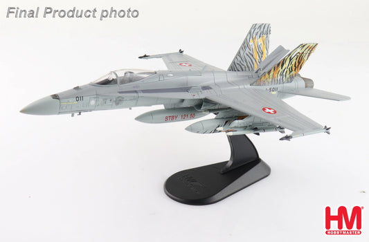 HOBBY MASTER F/A-18C SWISS AIR FORCE "SWISS AF 2003 TIGER MEET DESIGN" J-5011 STAFFEL 11