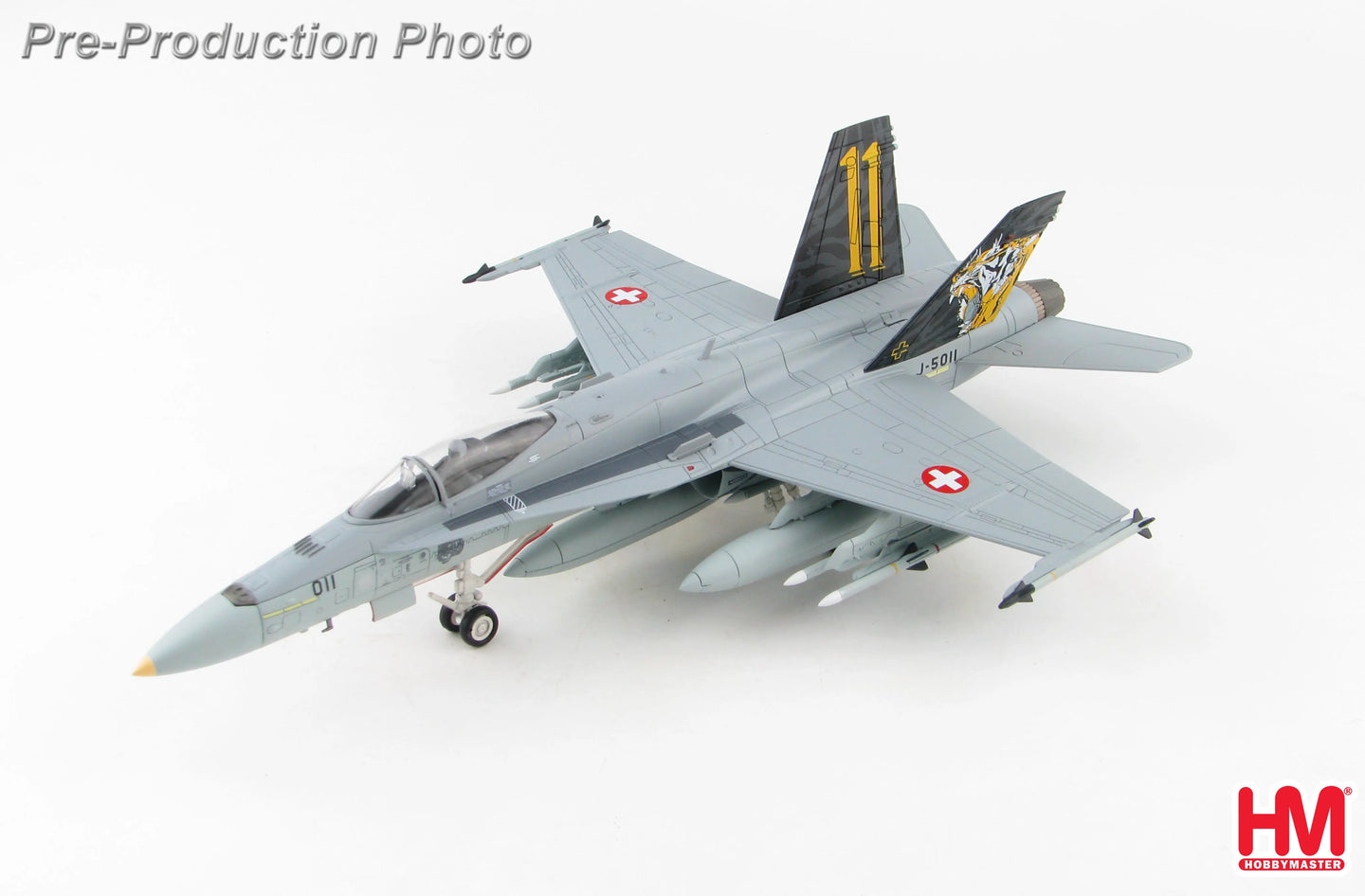 HOBBY MASTER F/A-18C HORNET J-5011 SWISS AIR FORCE